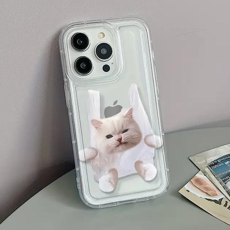 Чехол для телефона Пара Собака Кошка Для Mi 14 13 12 13T Pro 11 Lite 5G Poco X5 X6 X3 Pro 4G Каваи Милый Мультяшный Животный Чехол Fundas