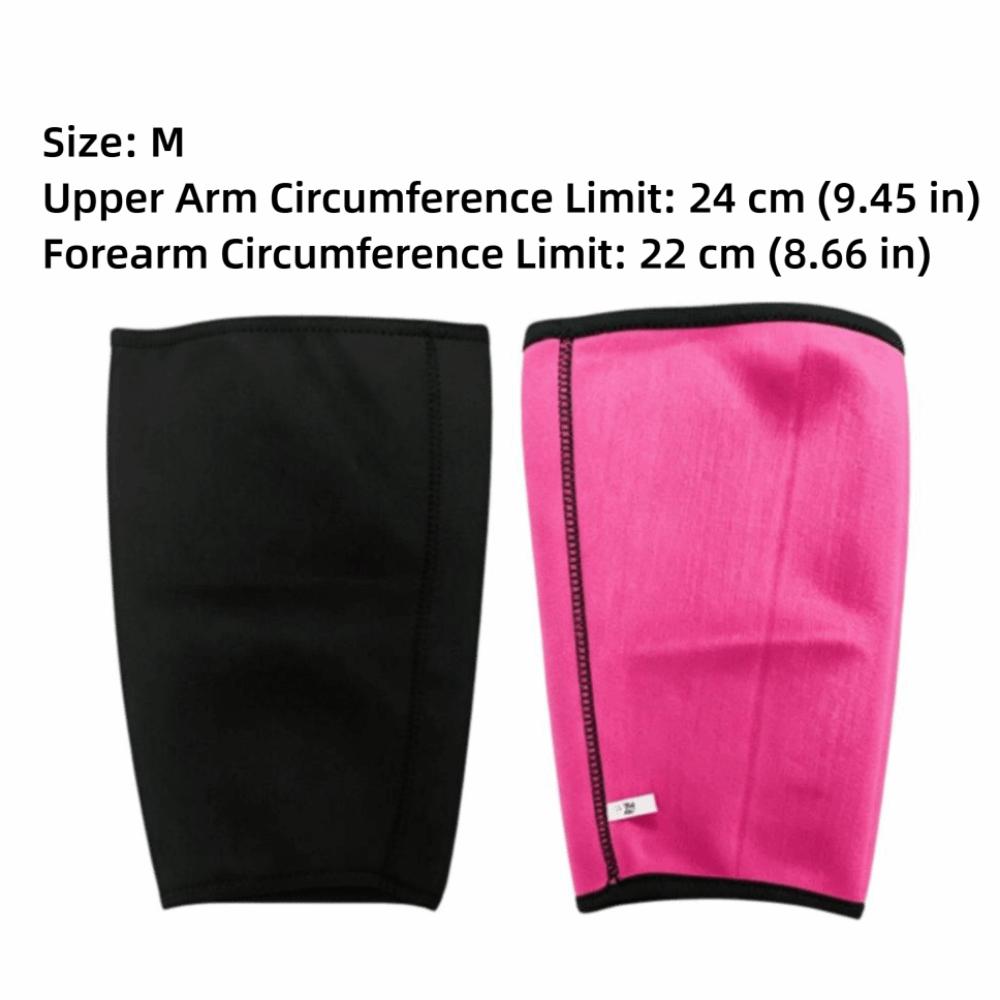 2pcs Sweat Enhancing Arm Trimmer Bands Fat Burning Compression Arm Bands  Fitness Training