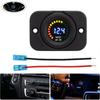 Waterproof 12V LED Car Van Boat Marine Voltmeter Voltage Meter Battery Gauge