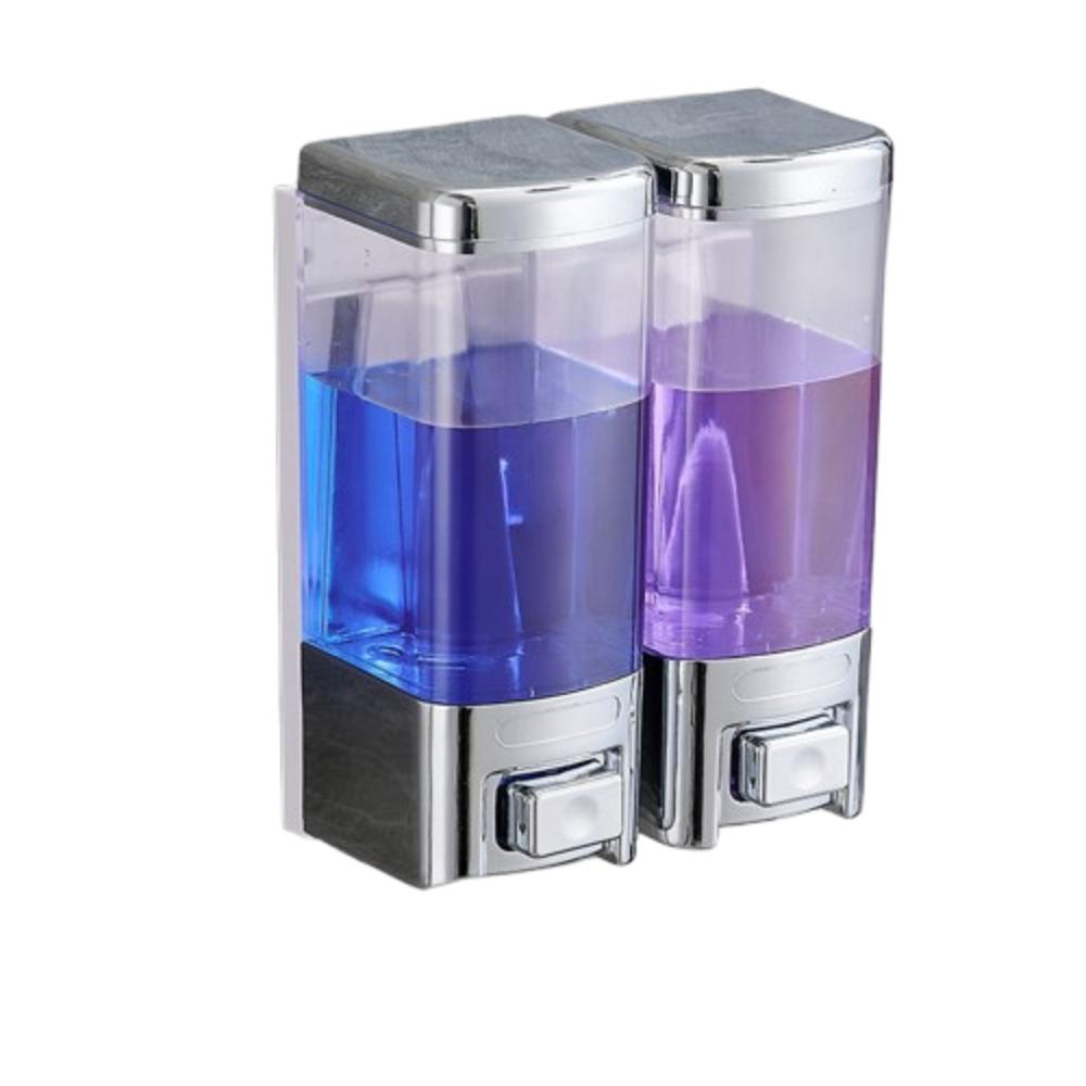 1/2/3 шт. 500 мл Дозатор жидкого мыла Большой емкости Настенный Дозатор шампуня Бутылка Ручной пресс Видимое окно