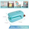 Mini Bag Sealer Handheld Heat Vacuum Sealer 2 In 1 Sealer and Cutter with Lanyard Portable Chip Bag Sealer Resealer Machine