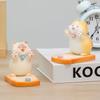 Милый Держатель для Телефона в Виде Кошки - Настольное Украшение и Подарок для Снятия Стресса для Девочек