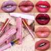 Glitter Lip Gloss Shiny Lipgloss Glossy Liquid Lipstick Red Pink Lip Stain Stick Cute Lip Tint Lipstick Makeup Beauty Cosmetic