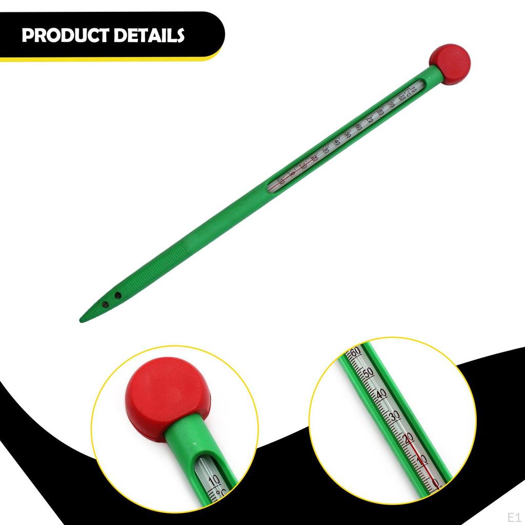 Probe Soil Thermometer Tester Temperature Measurement for Planting Farm Lawn