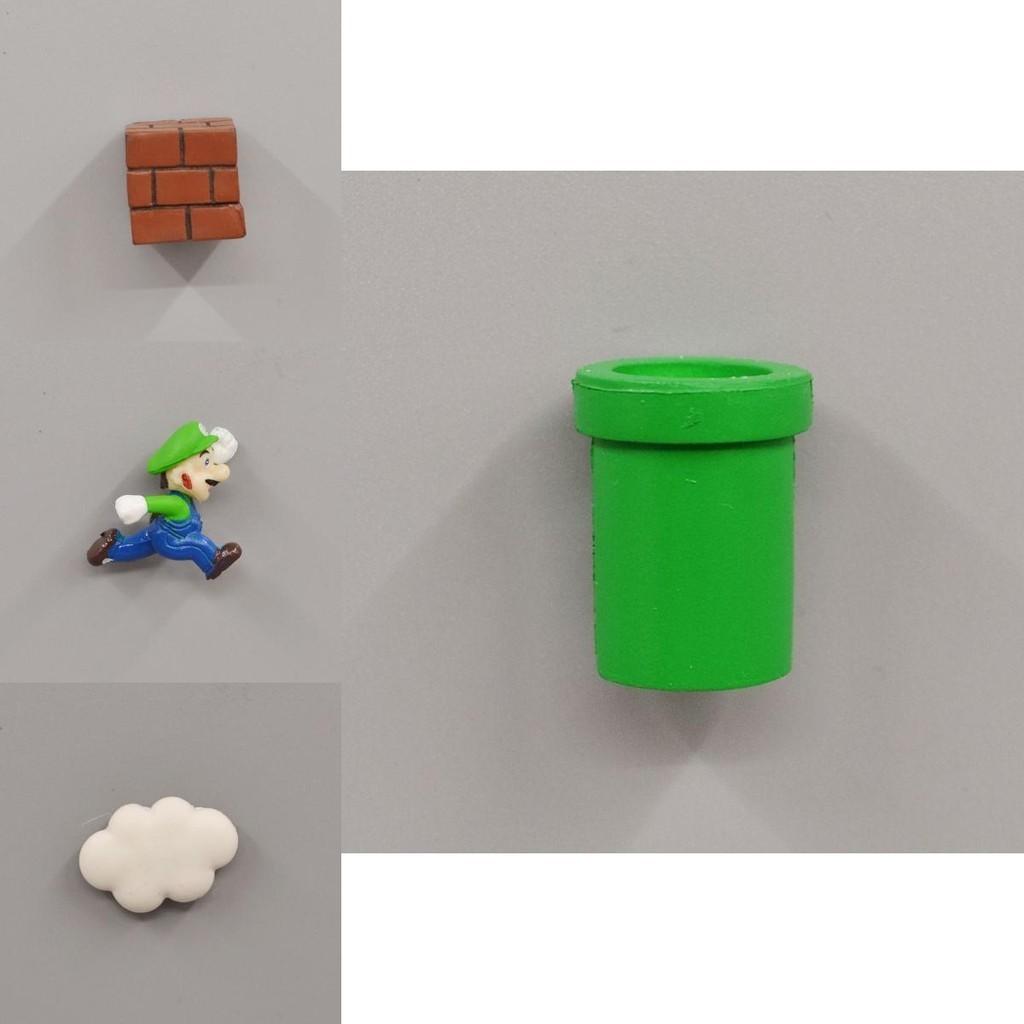 3D Наклейки на холодильник Супер Марио для DIY украшения дома