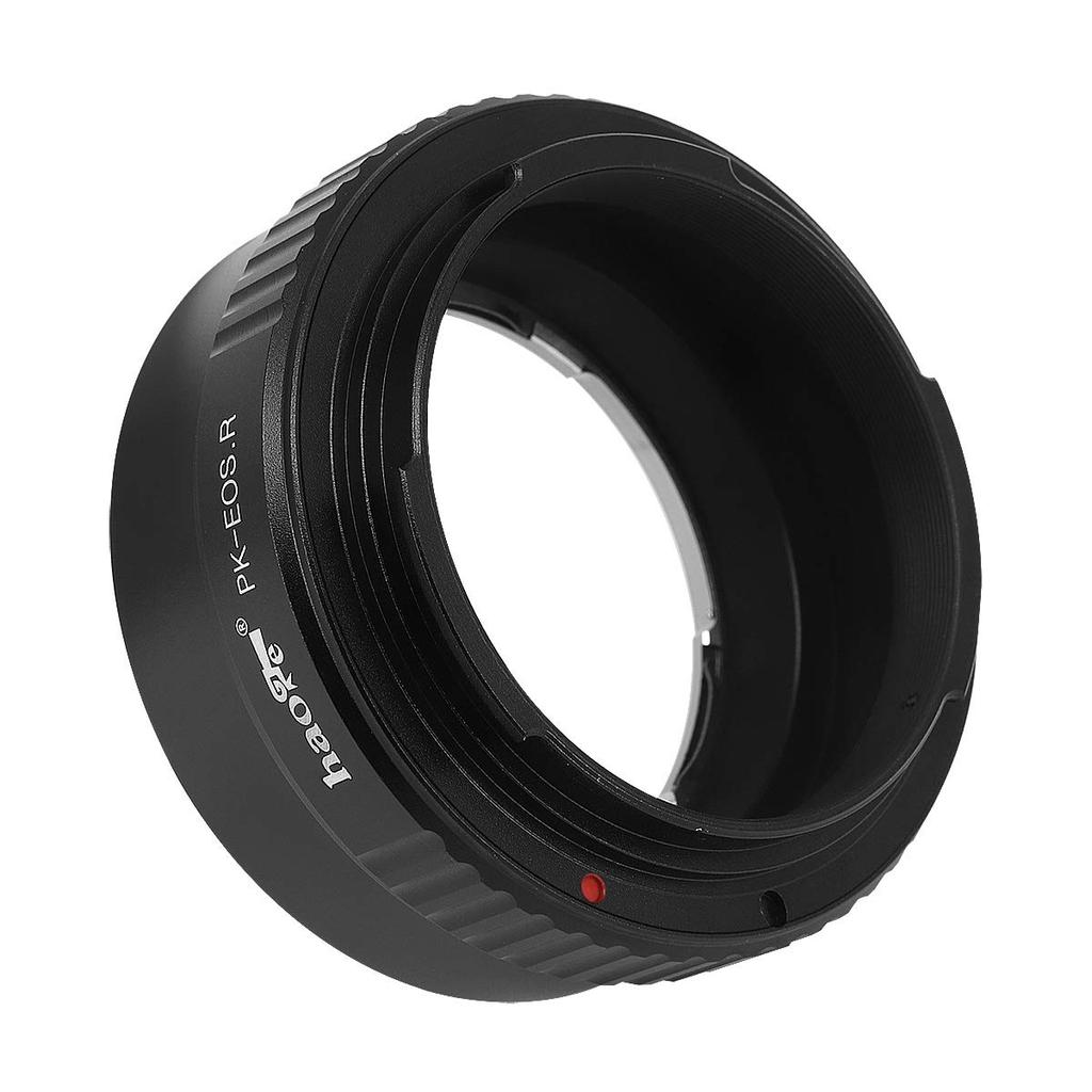 Haoge Manual Lens Mount Adapter for Pentax K PK Lens to Canon RF Mount such as Canon EOS R RP Cameras,