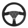 Volant - SPARCO RACING - Diamètre 330 Mm - Suede - Poignée Moulée Spéciale - Noir