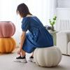 Диван-табурет Nordic Pumpkin, пуф, подставка для ног, журнальный столик, приставной круглый табурет, табурет для пеленания обуви, гостиная