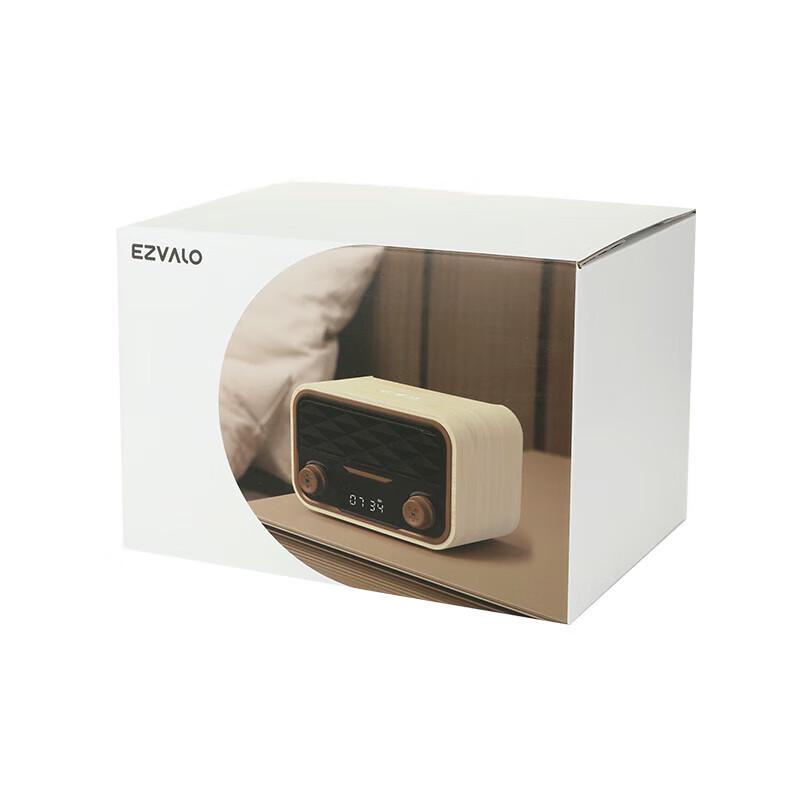 Ji Guang EZM2501A Retro Bluetooth Speaker with Radio & Clock