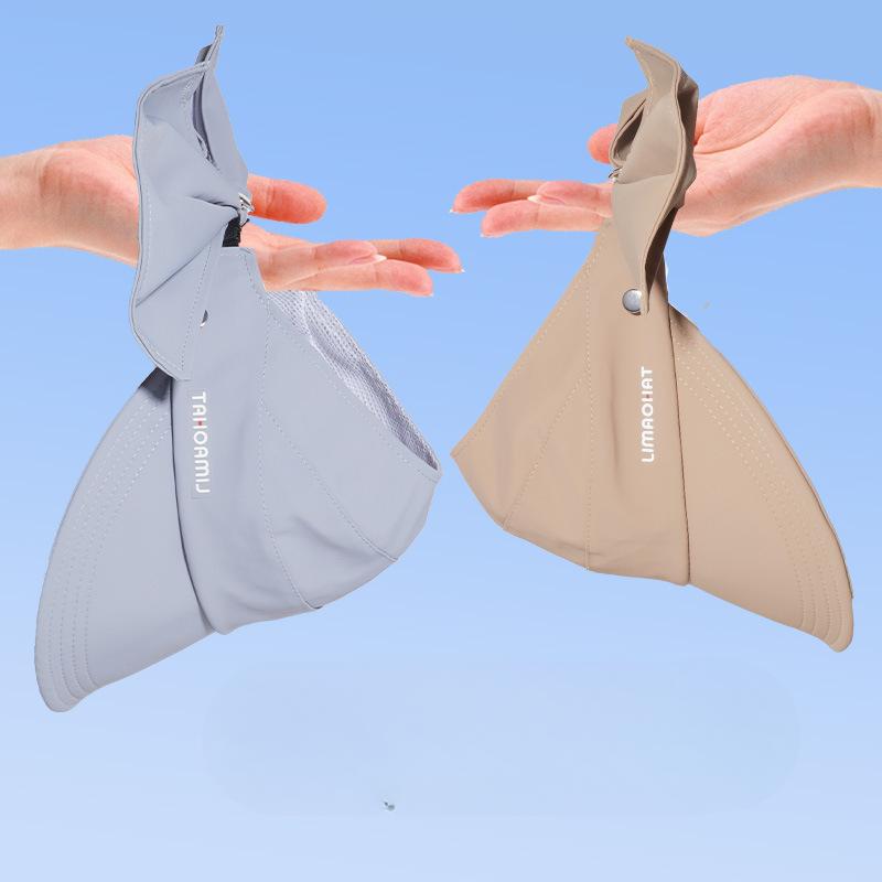 Утиный язык Пустая шляпа-цилиндр Большая шляпа Открытый хвост Солнечная шляпа Летняя Уличная Защита от солнца Солнечная шляпа