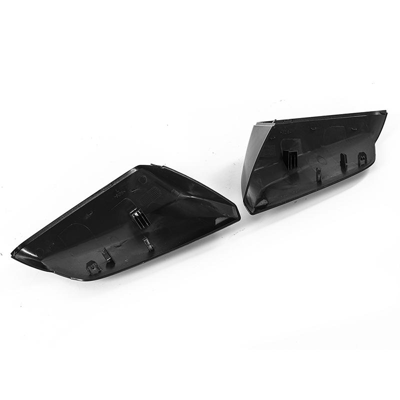 Рифмированная крышка зеркала заднего вида автомобиля, глянцевая черная боковая крышка зеркала с боковым крылом, автомобильные внешние аксессуары, пригодные для Chevrolet Malibu