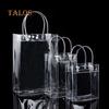 Clear Tote Bags Friendly Purse Shoulder Handbag PVC Transparent Plastic Pouch Portable Travel Csaul
