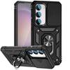 Противоударный защитный чехол с кольцом для объектива для Samsung Galaxy S24 S23 S22 S21 Ultra Plus A05 A15 A25 A04S A14 A24 A34 A54 A13 A22 M53 5G 4G задняя крышка ПК