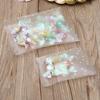 100 PCS Gift Cookie Hot Seal OPP Self Adhesive White Dots Plastic Packaging Bag