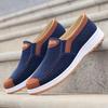 Men's Summer Breathable Non-Slip Canvas Shoes - Comfortable Casual Work Footwear