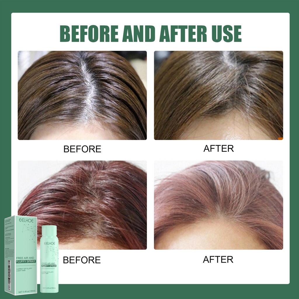 EELHOE No-Shampoo Dry Hair Spray 100ml - Oil-controlling, Refreshing, and Voluminous Hair – a Must-have for Those Who Don't Want To Wash Their Hair!