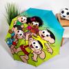Friendship Monica Characters Umbrella 8-Frame for Travel, Camping, Casual Lightweight Portable Umbrella, Essential for Every Family Holidays Gift