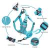 Soft Mesh Dog Harness and Leash Set for Small Medium Dogs, Adjustable Reflective Puppy Vest Comfortable Walking Harness