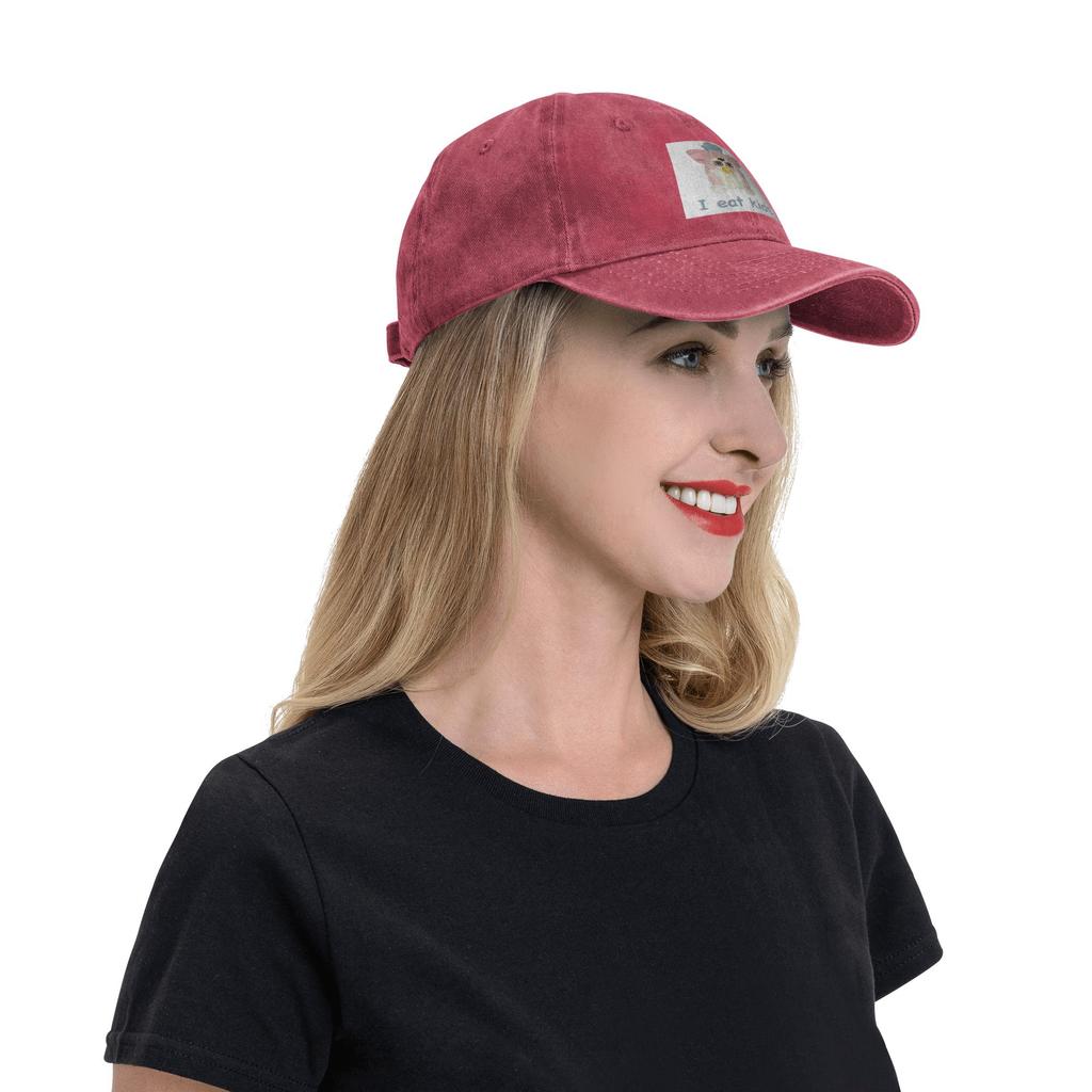 Фёрби Я ем детей Бейсболки Snapback Джинсовые шляпы Кепки Спортивные Бейсболки Ковбойская шляпа для унисекса