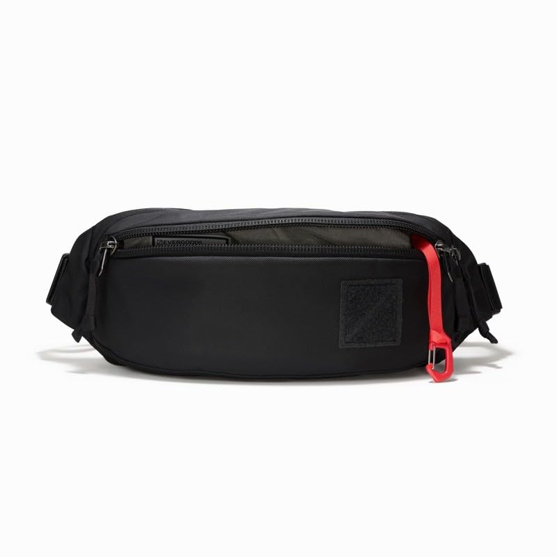 EVERGOODS CAS2 Civic Access Sling 2L Solution Black, Компактная дорожная сумка-слинг для мужчин, Легкая наплечная сумка, Подарок на День отца