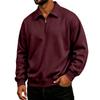 Men's Plus Size Sweatshirt Loose Fit Long Sleeve Casual Pullover for Fall Winter