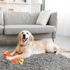Interactive Plush Dog Toy with Sound Durable Gentle Reduce Biting Barking Fun
