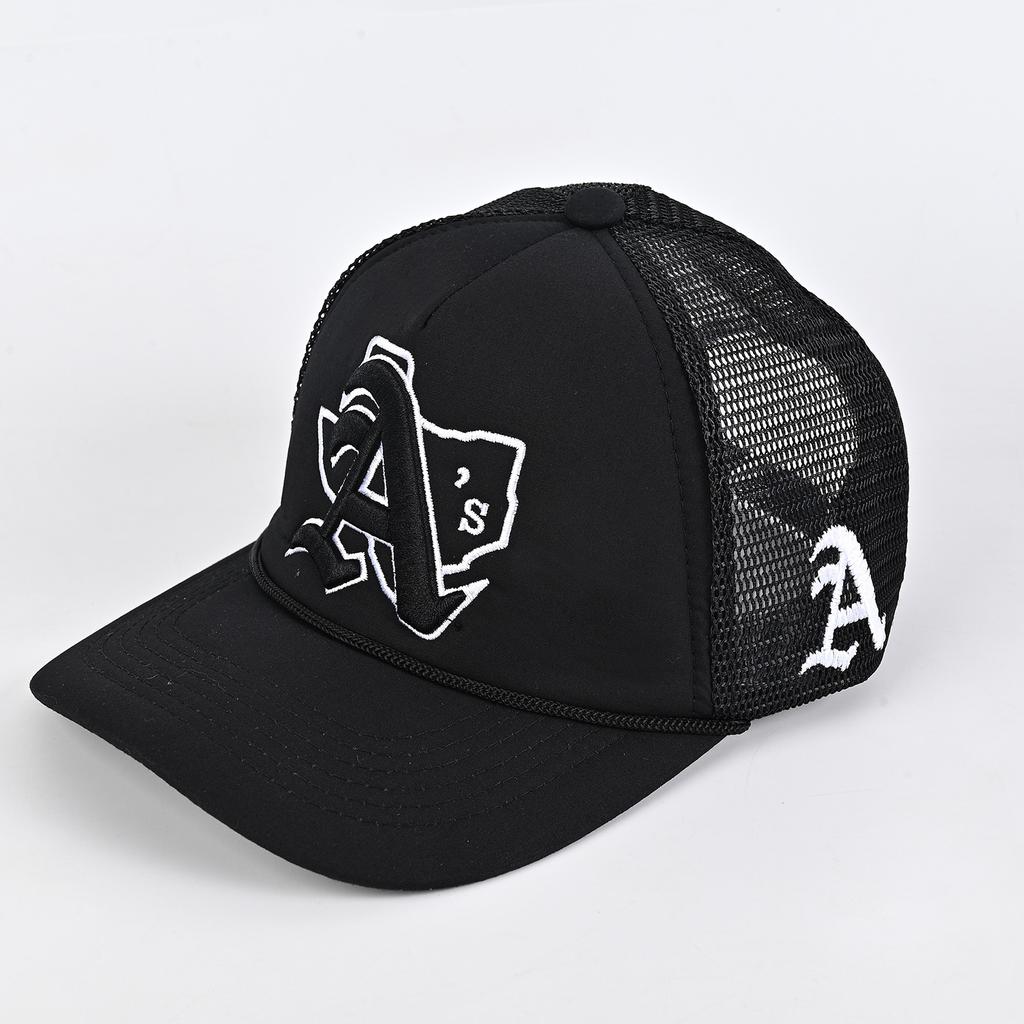 Letter A embroidered hat for men and women, outdoor sun hat, adjustable sports baseball cap, sun protection hat, fisherman hat
