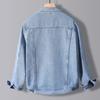 Spring&Autumn Men's Denim Jacket Male Korean Version of The Trend Handsome Outer Clothes Student Jacket Men