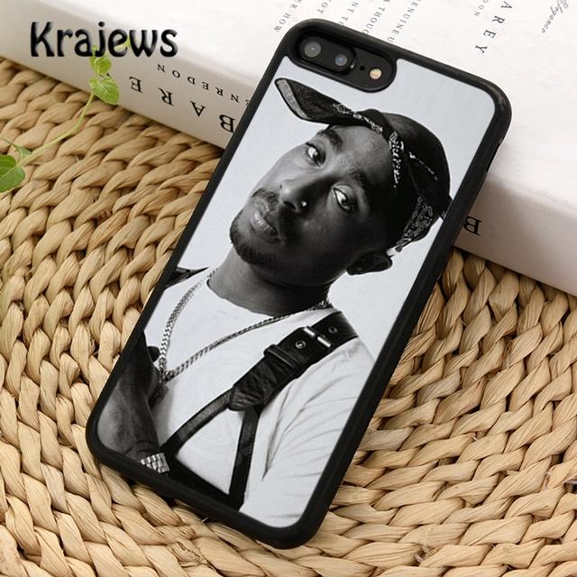 Krajews 2Pac Tupac Amaru Shakur Phone Case Cover For IPhone 18 17 Air 16 15 14 plus 11 12 13 pro max Plus coque Fundas