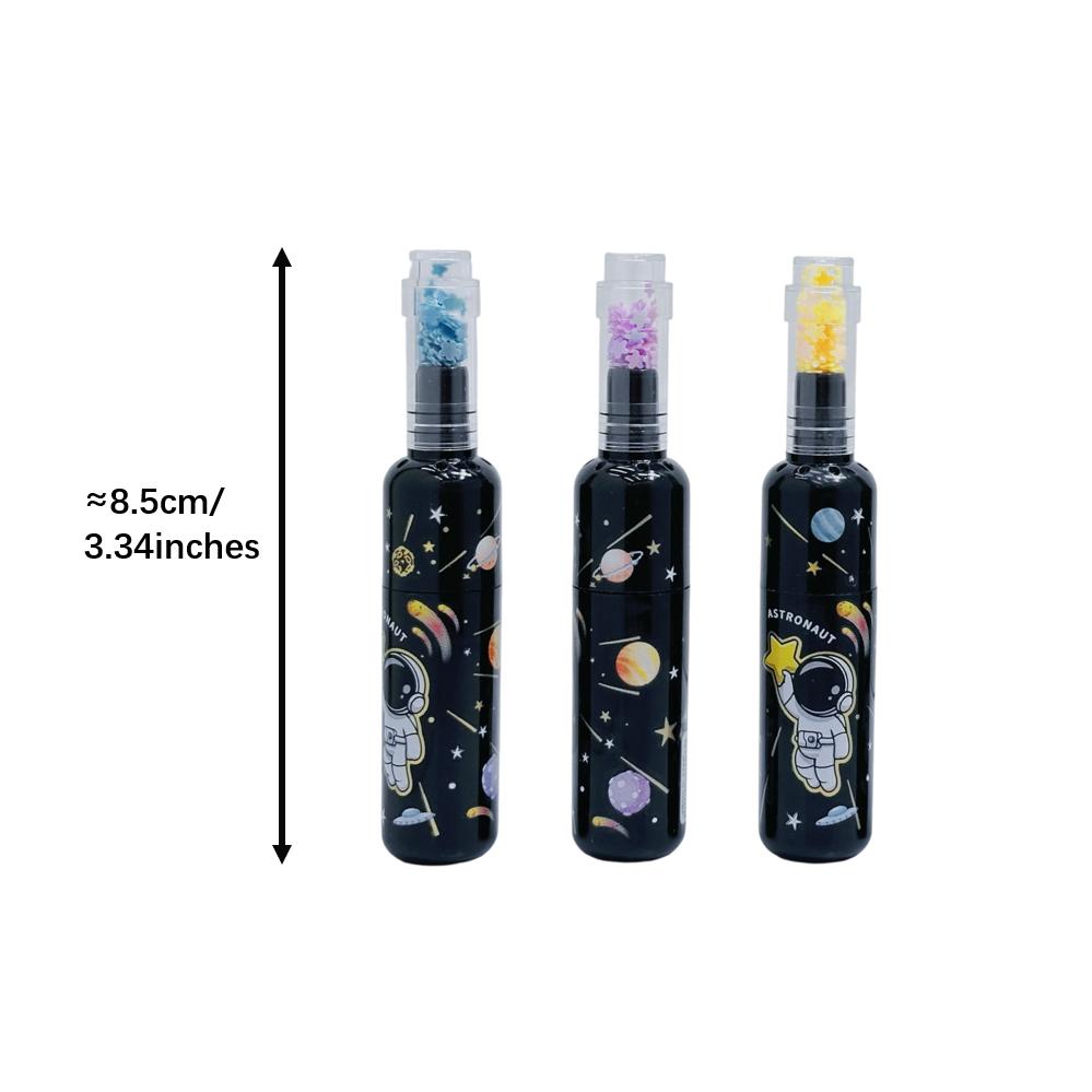 6 шт. Милая планета винная бутылка мини флуоресцентный маркер маркер ручка, инструмент для рисования и письма, офисный школьный сезон