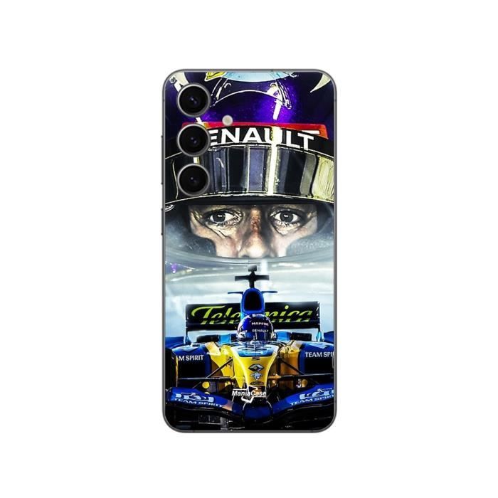 Чехол Samsung Galaxy S24 Plus Renault R25 Aston Martin F1 Фернандо Алонсо Maniacase