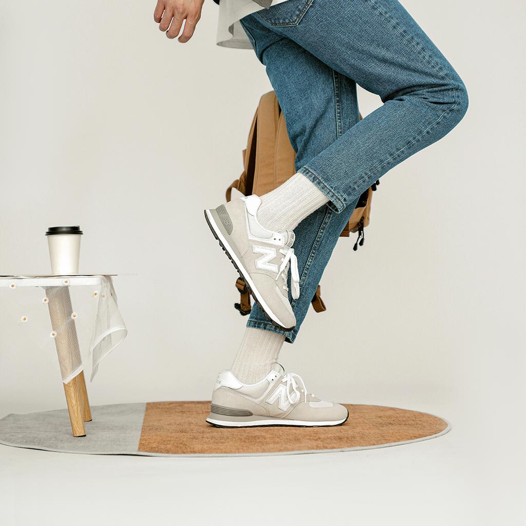 New Balance 574 Серые кроссовки Nimbus Cloud ML574EGW