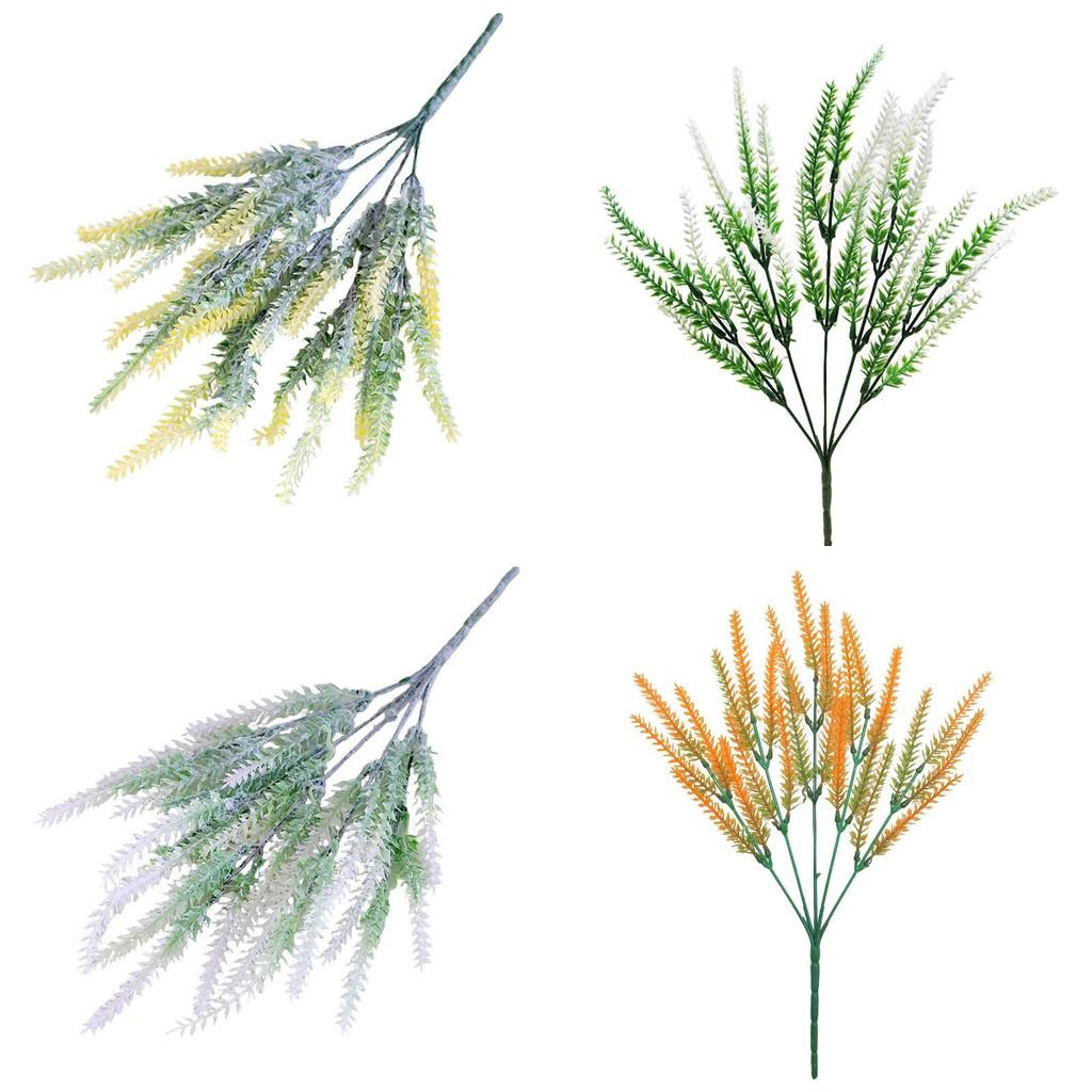 Шелковое растение лаванды Искусственный букет из пластика для украшения дома и использования на мероприятиях