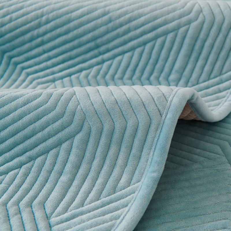 Nordic Simple Solid Color Fashionable Sofa Cushion Non-slip Sofa Cover Cover Autumn and Winter Four Seasons Combination Sofa Cushion