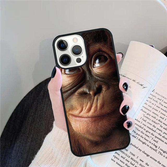 NEW ORANGUTAN monkey BABY Phone Case Cover For iPhone 17 Air 15 16 14 13 12 Pro Max 11 Pro Max Plus Coque Shell