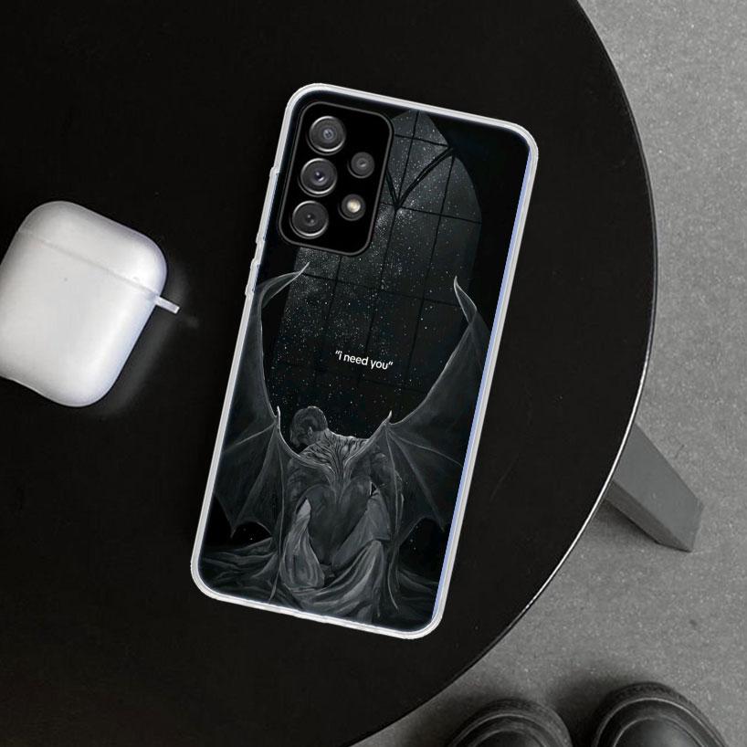 Чехол для телефона "Королевство шипов и роз. Книга 2" для Samsung Galaxy A17 A16 A26 A36 A56 A57 A37 A15 A25 A35 A55 A14 A24 A34 A54 A13 A23 A33 A
