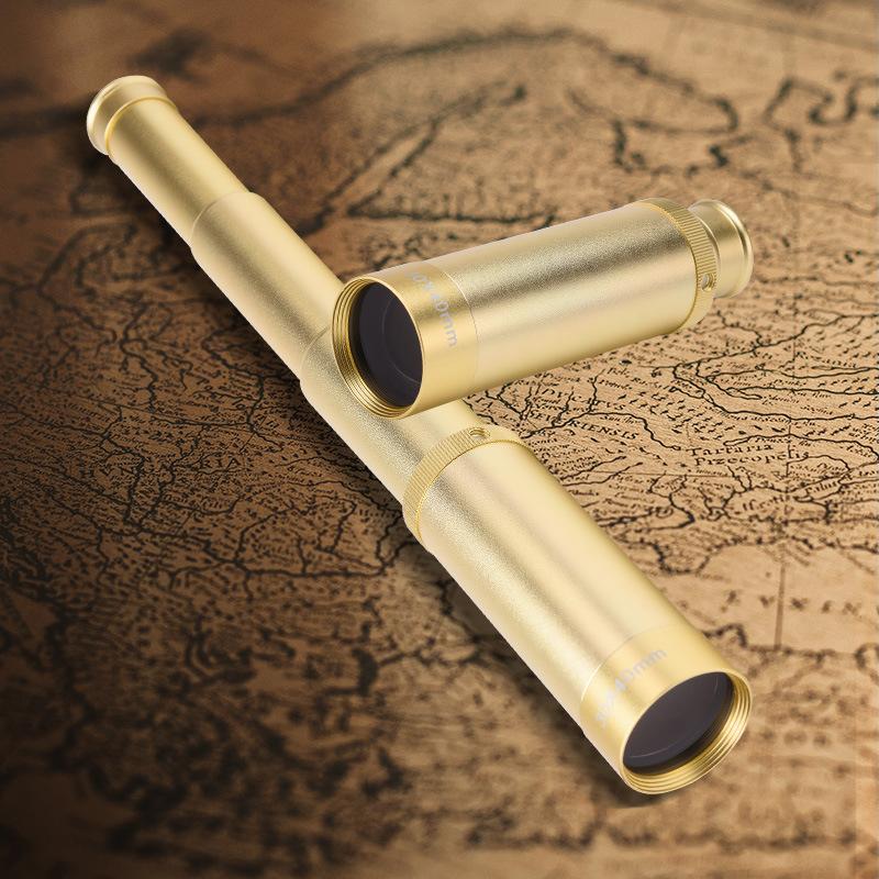 Моноскоп High HD 30x40 Пиратский телескоп Портативный карманный ретро телескоп для улицы