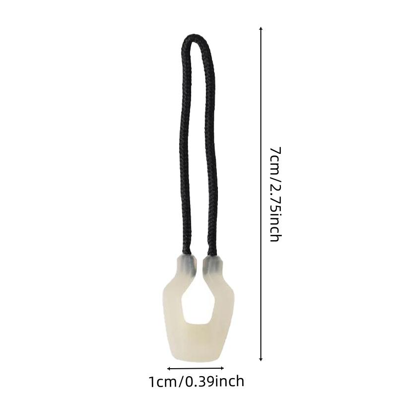6PCS Universal Backpack Zipper Lanyard Multi-Purpose Anti Loss Luminous Purse Handbag Zipper Pulls Cord Replacement for Outdoor Sports Accessories