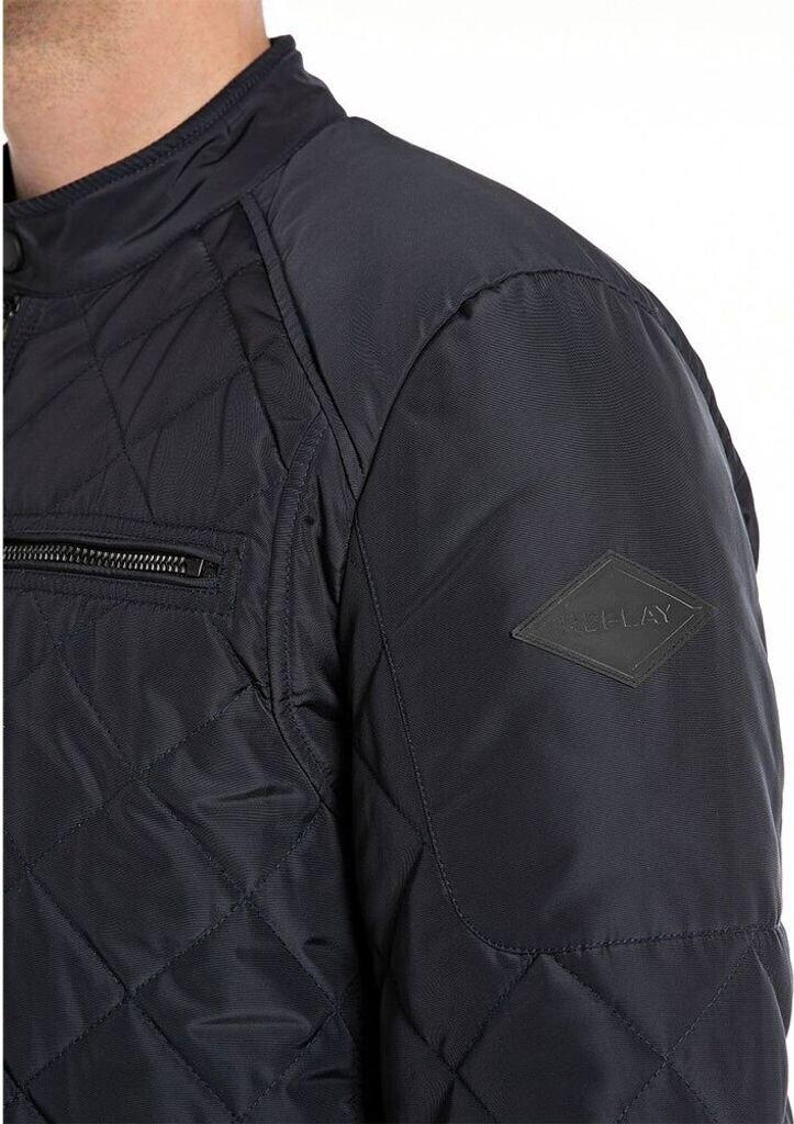 Демисезонная куртка Replay Kurze Jacke aus Oxford-Polyester (M8000-84442) blau
