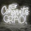 Светодиодная неоновая вывеска Congrat Grad, не мерцает, яркость регулируется, питание от USB, ночник Congrat Graduation Sign