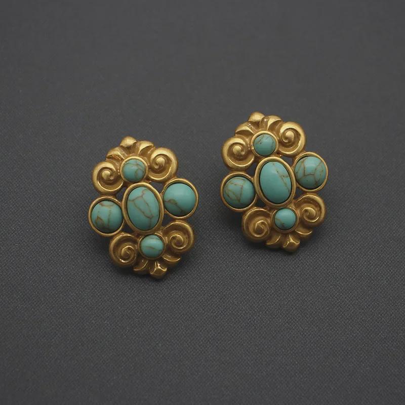 Dio Vintage Lapis Lazuli Silver Jewelry Set: Bracelet, Necklace & Earrings