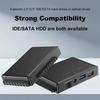 Адаптер-конвертер USB 3.0 в SATA IDE для жесткого диска, устройство чтения жесткого диска для 3,5 2,5-дюймового HDD/SSD CD DVD ROM CD-RW 3 в 1 USB IDE SATA адаптер