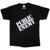 Футболка Public Enemy Классический Логотип Официальная Мужская Черный XL
