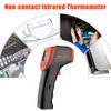 Infrared Thermometer Pyrometer NonContact Digital Laser Temperature Meter Gun Laser Point LCD Industrial Electronic Thermometer -50~600°C