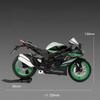 1/9 Kawasaki Ninja ZX-10R High Performance Superbike Alloy Metal Diecast Model Motorcycle Sound & Light High Simulation Collect