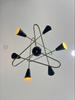 Stilnovo Style 6 Lights Shade Sputnik Chandelier Modern Ceiling Light Fixture