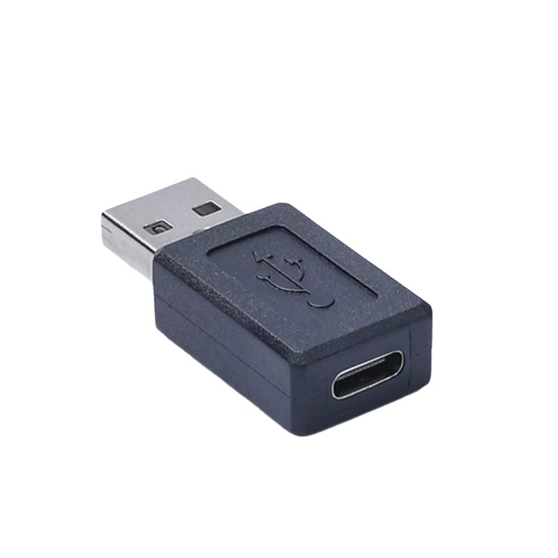 Адаптер USB C Female на USB Male Адаптер USB C на USB 2.0 480 Мбит/с Передача данных Адаптер Type C на USB для ноутбуков