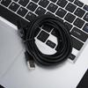 3-метровый черный USB-удлинитель: От мужчины к женщине для компьютеров, накопителей, клавиатур, мышей, сетевых устройств, принтеров