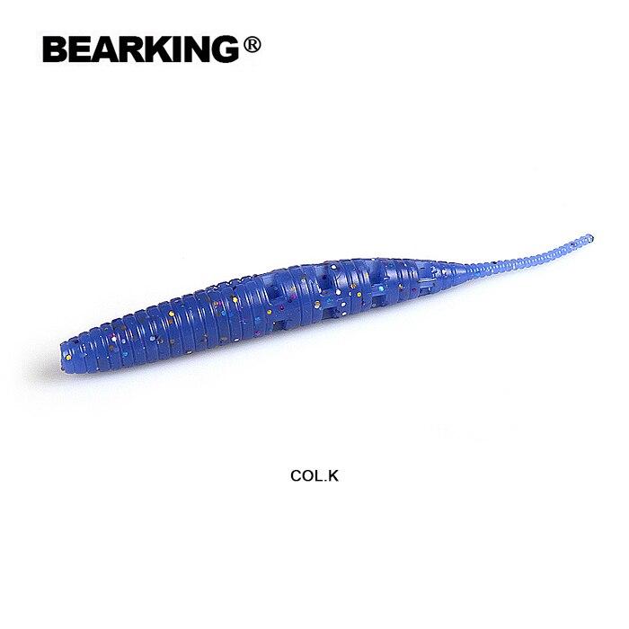 BEARKING Fishing Lure 90mm 2.5g 10pcs / Bag Soft Baits Fishing Wobbler Bass Bait Artificial Fishing Soft Lure Tacke
