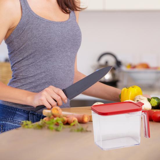 Коробка для приправ с крышкой, ложкой, баночки для специй, приправ, штабелируемые герметичные контейнеры для хранения для организации кухни